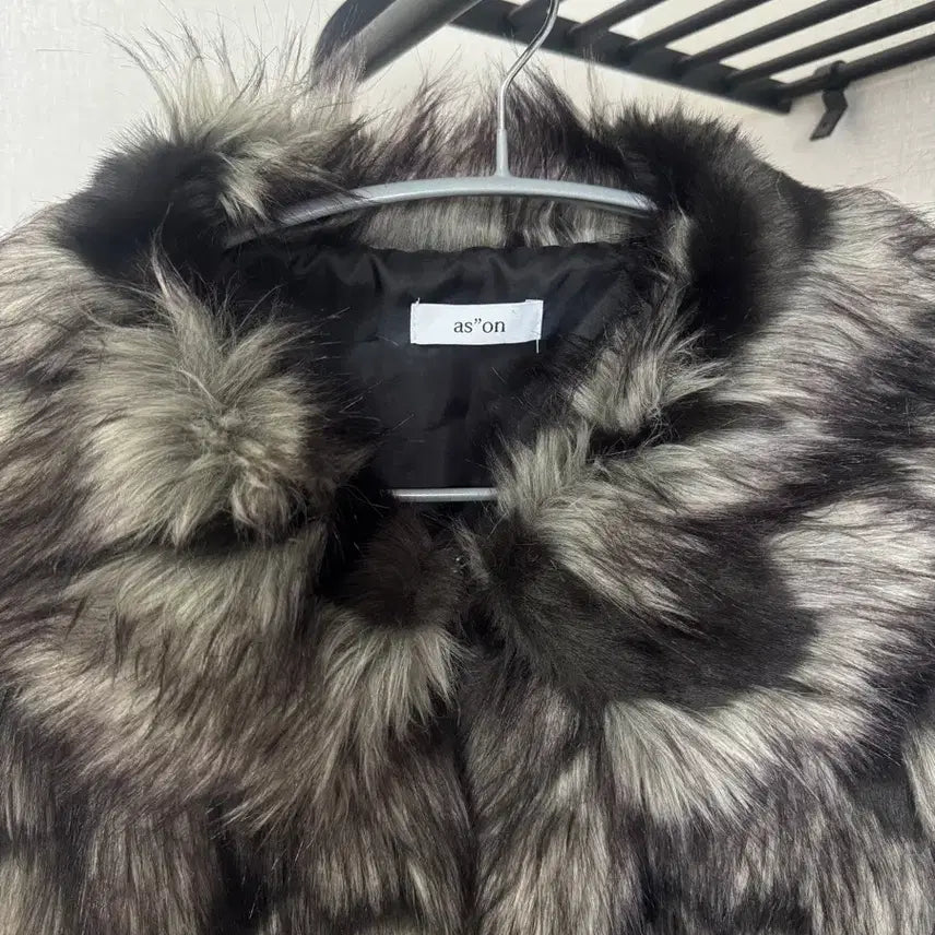 [BUNJANG] Ason Faux Fur Jacket / 새상품) 애즈온 퍼자켓