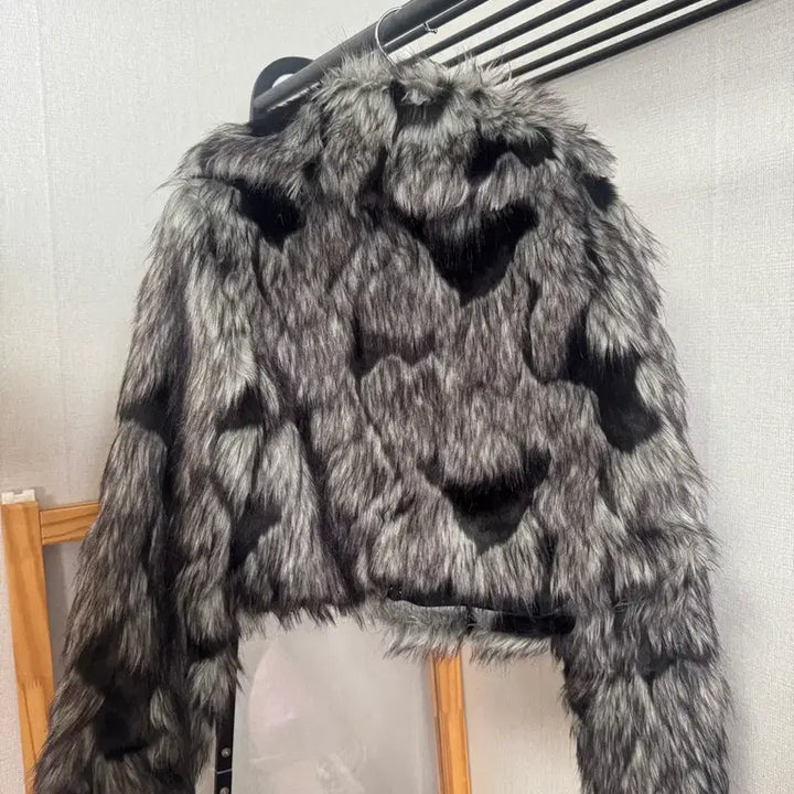 [BUNJANG] Ason Faux Fur Jacket / 새상품) 애즈온 퍼자켓
