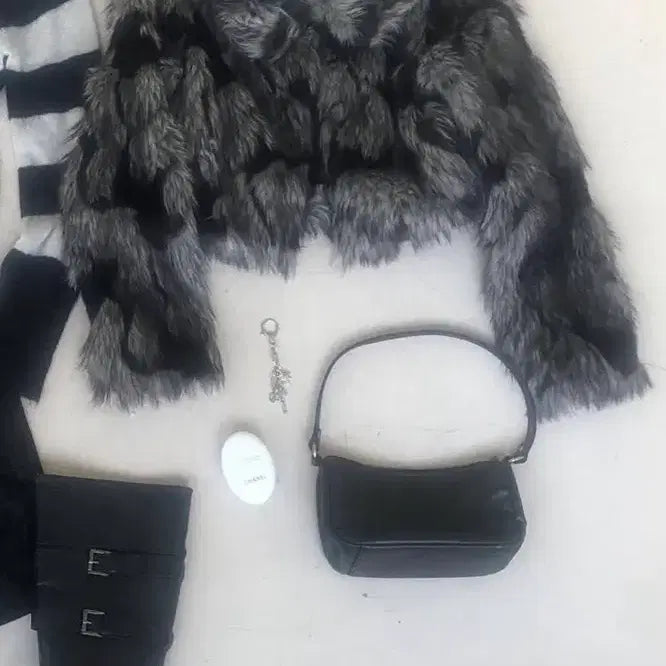 [BUNJANG] Ason Faux Fur Jacket / 새상품) 애즈온 퍼자켓