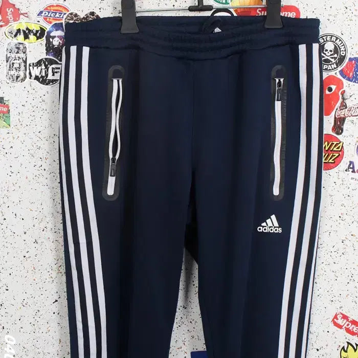 [BUNJANG] Adidas 3-Stripes Track Pants / 남성100 / 아디다스 삼선 트랙팬츠NV 12-108