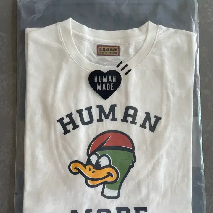 [BUNJANG] Human Made Duck Graphic T-shirt White [L] / 휴먼메이드 오리 그래픽 티셔츠 화이트 [L]