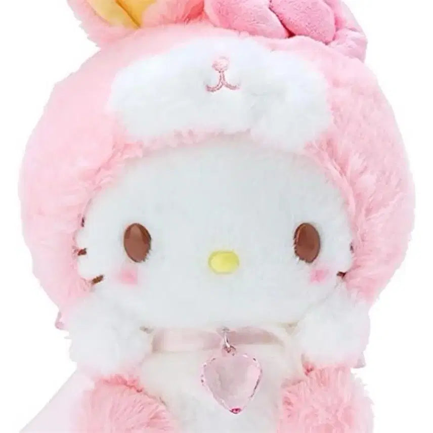 [BUNJANG] Sanrio Hello Kitty Fairy Rabbit Plush Doll / 산리오 키티 페어리 래빗 요정토끼 누이 인형 미개봉