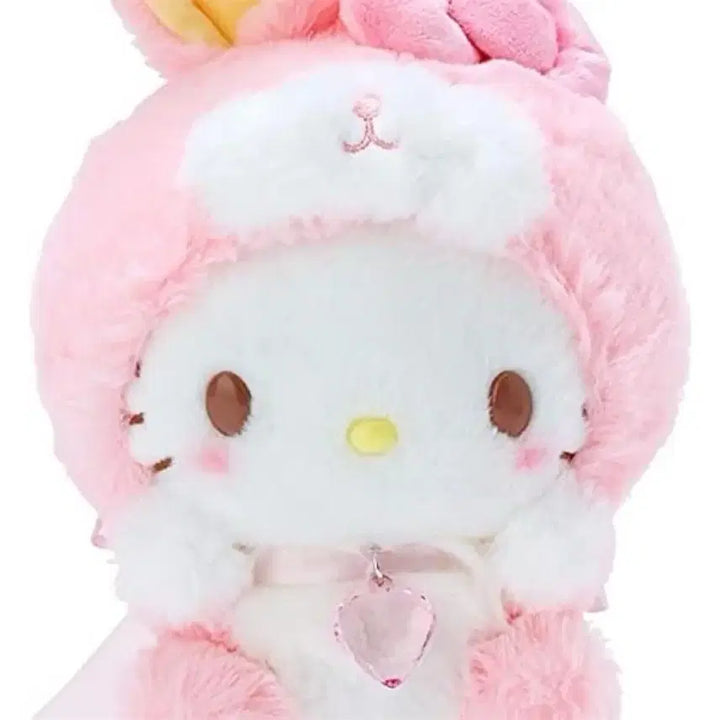 [BUNJANG] Sanrio Hello Kitty Fairy Rabbit Plush Doll / 산리오 키티 페어리 래빗 요정토끼 누이 인형 미개봉