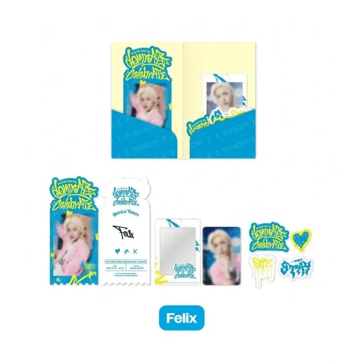 [BUNJANG] Stray Kids Felix CelebrATE Special Ticket Set (Sealed) / 스트레이키즈 CelebrATE 팝업 스페셜 티켓 세트 필릭스 미개봉