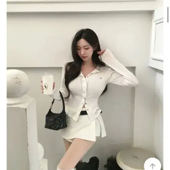 [BUNJANG] Self-Made Ribbed Cardigan / 골지 가디건