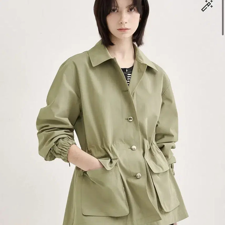 [SOLD OUT] sjsj 드로우스트링 자켓