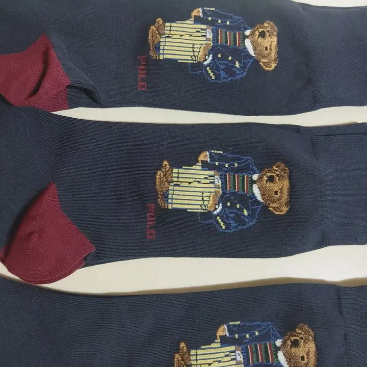 [BUNJANG] Polo Ralph Lauren Big Bear Socks (3-Pack) / 폴로 랄프로렌 남성용 빅베어 3켤레
