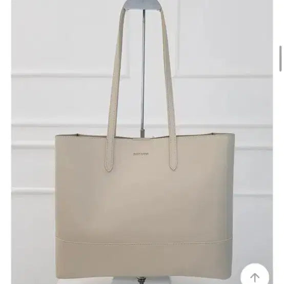 [BUNJANG] Leather Shopper Bag / 가죽 쇼퍼백