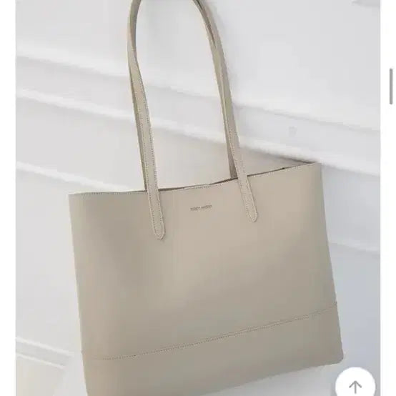 [BUNJANG] Leather Shopper Bag / 가죽 쇼퍼백