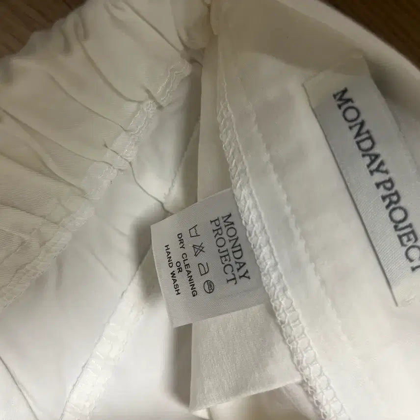 [BUNJANG] Monday Project Cotton Pants Ivory / 먼데이프로젝트 바지