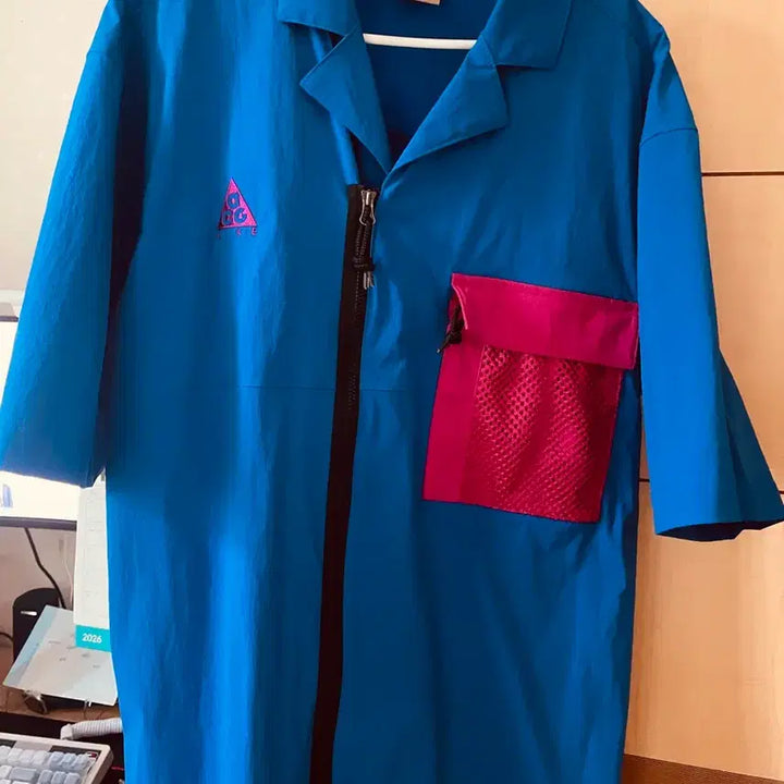 [BUNJANG] ACG Zip-Up Short Sleeve Windbreaker / acg 집업 반팔 바람막이