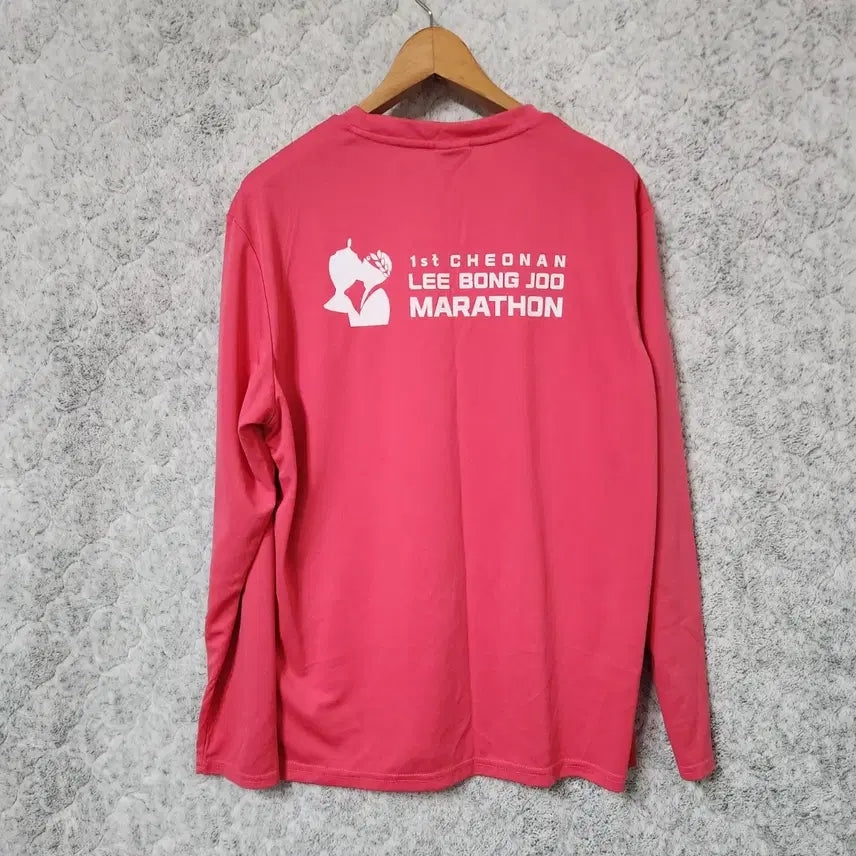 [BUNJANG] Fila Lee Bong-ju Marathon Long-Sleeve T-Shirt / 113A [110] 휠라 이봉주 마라톤 긴팔 티셔츠