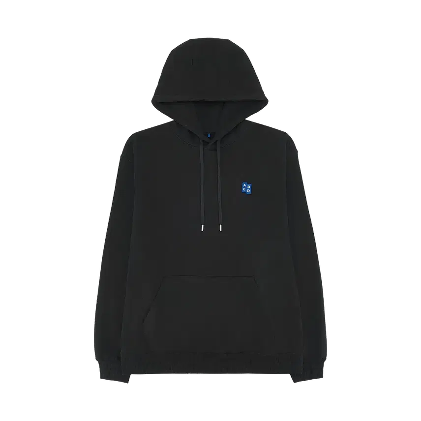 [BUNJANG] ADER Error Significant Tag Hoodie Black / 아더에러 시그니피컨트 태그 후드  블랙