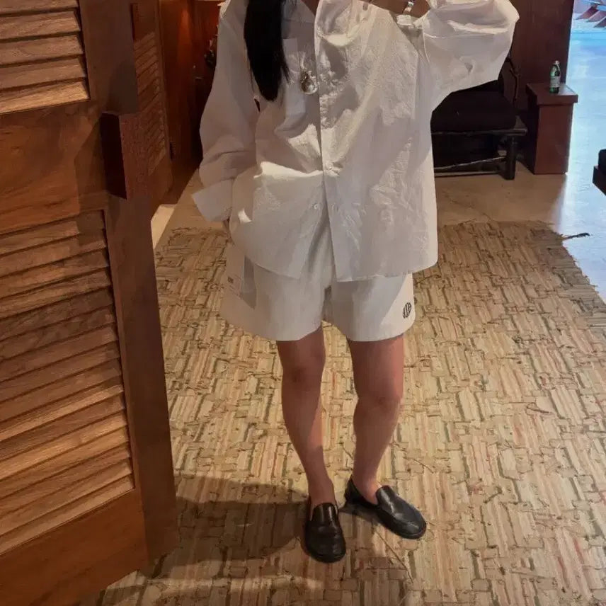 [BUNJANG] Brunch Daily Shirt White / 브런치  데일리셔츠 화이트 새상품