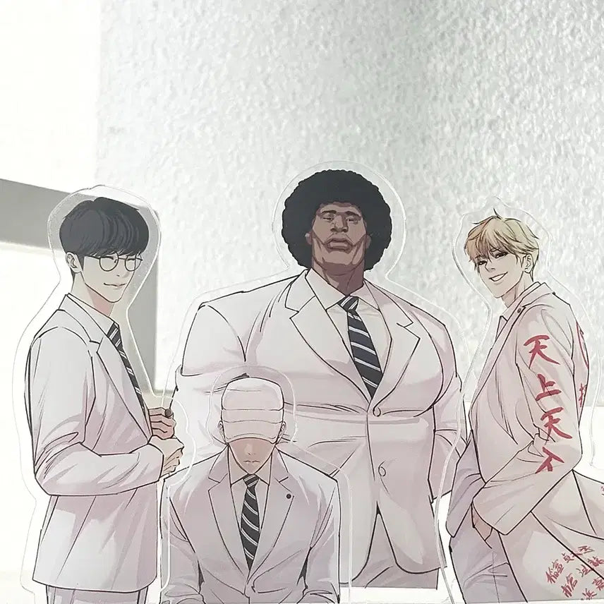 [BUNJANG] Lookism Ilhaehoe Acrylic Stand / 외모지상주의 팝업 단체 일해회 아크릴 스탠드