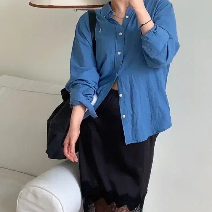 [BUNJANG] Imported Boutique Shirt S - New / 수입전문블로그 고급 보세 셔츠 S 시착만 새것