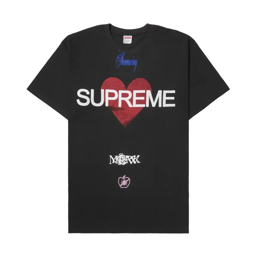 [SOLD OUT] 슈프림 어나운싱 티셔츠 블랙