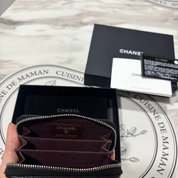 [BUNJANG] Chanel Zipper Wallet Silver Hardware / 샤넬 지퍼돌이 은장 31번대