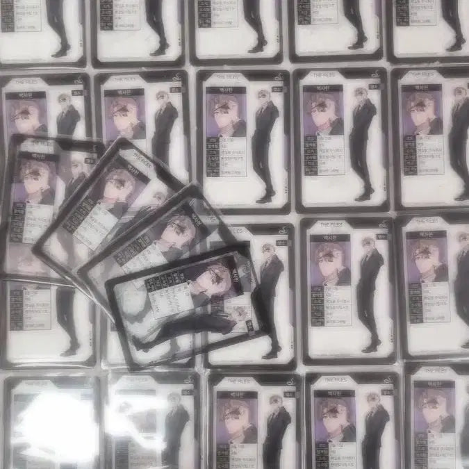 [BUNJANG] Baeksaheon Acrylic Photocard Bundle Set (34 pcs) / 백사헌 아크릴 포카 34개 일괄판매