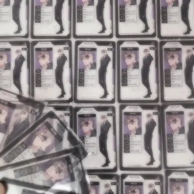 [BUNJANG] Baeksaheon Acrylic Photocard Bundle Set (34 pcs) / 백사헌 아크릴 포카 34개 일괄판매