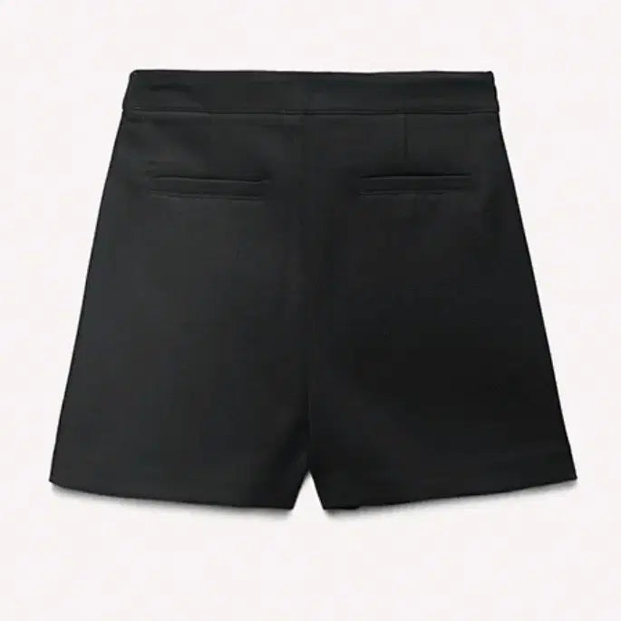 [BUNJANG] MIXXO 3-Button Short Pants Black / 새상품 미쏘 3부 숏 반바지 블랙, 26