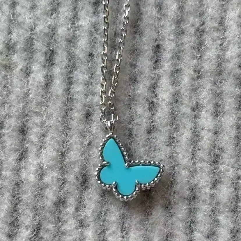 [BUNJANG] Van Cleef &amp; Arpels Butterfly Pendant Necklace / 반클리프 아펠 나비 펜던트 목걸이