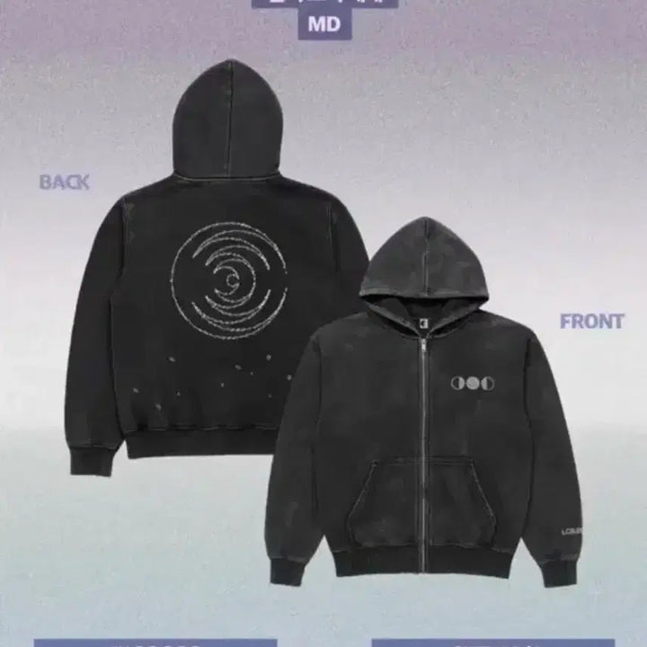 [BUNJANG] Daymnsyear Hooded Zip-up M Size / 데이먼스이어 MD 후드집업 M사이즈