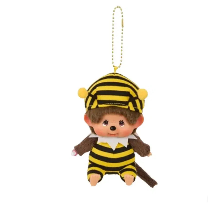 [BUNJANG] Monchhichi Bee Keychain / 몬치치 꿀벌 키링 새상품