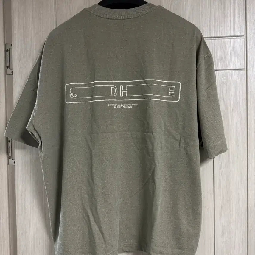 [SOLD OUT] (SOLID)솔리드옴므 반팔 카키 48
