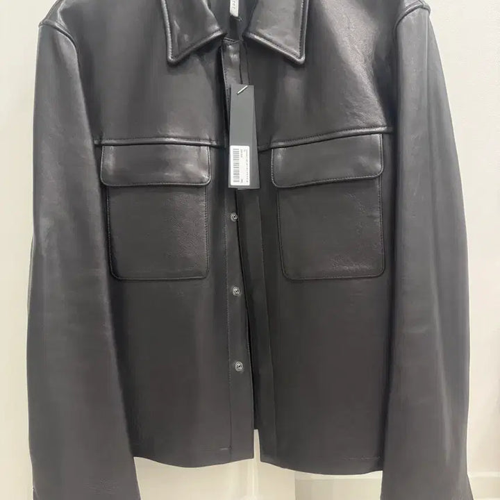 [BUNJANG] Noir Lambs Leather Shirt Jacket / [50]노이어 램스 레더 셔츠자켓 판매합니다