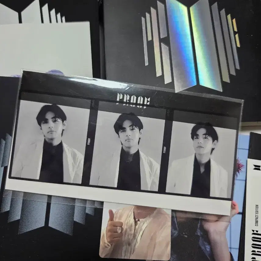 [BUNJANG] BTS Proof Compact Jin/RM Photocard Album / 방탄소년단 Proof 컴팩트 진/RM 포카포함