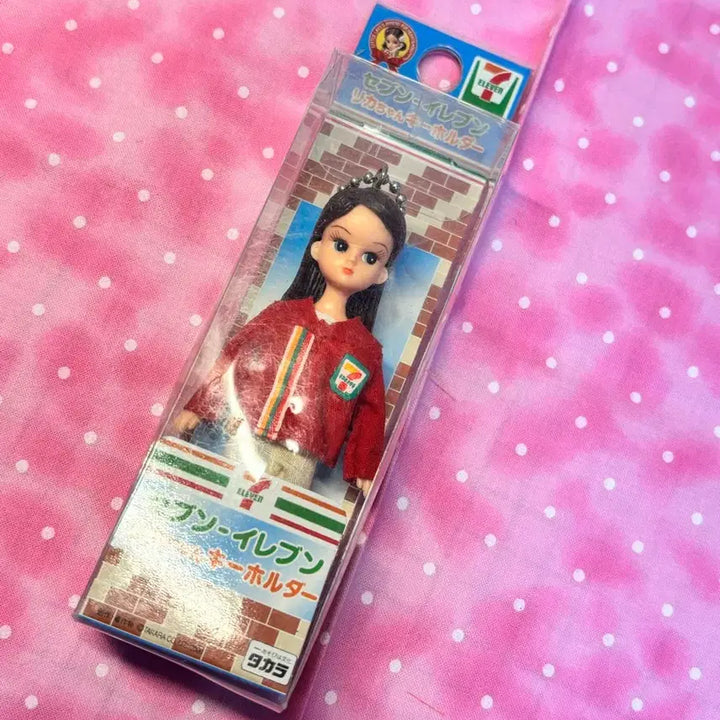 [BUNJANG] Licca-chan Keyholder Doll / 세븐일레븐 리카짱 키홀더 인형