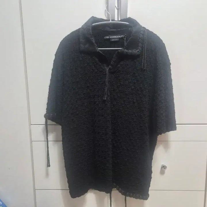 [BUNJANG] ADSB 앤더슨벨 블랙 반팔 셔츠 / ADSB 앤더슨벨 블랙 반팔 셔츠
