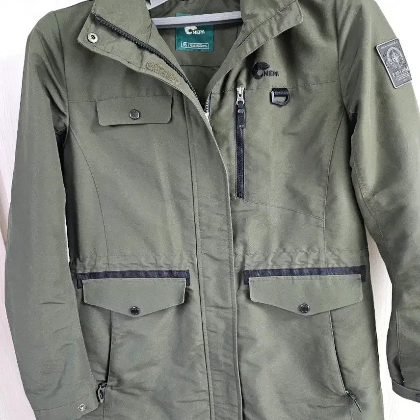 [SOLD OUT] 네파 바람막이 야상 자켓 카키 95(M) 남여공용
