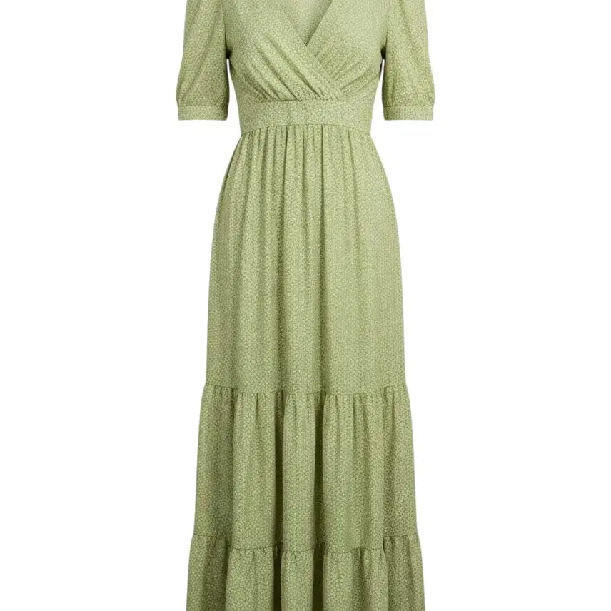 [BUNJANG] 7EVER 5IVE 8IGHT Short Sleeve Wrap Dress / 여성F/ 7EVER 5IVE 8IGHT 반팔 랩 원피스 36-37