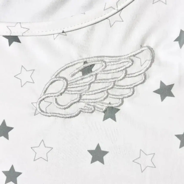 [BUNJANG] Angelstar Semi Square Neck Long Sleeve T-Shirt / 엔젤스타 세미 스퀘어넥 긴팔티