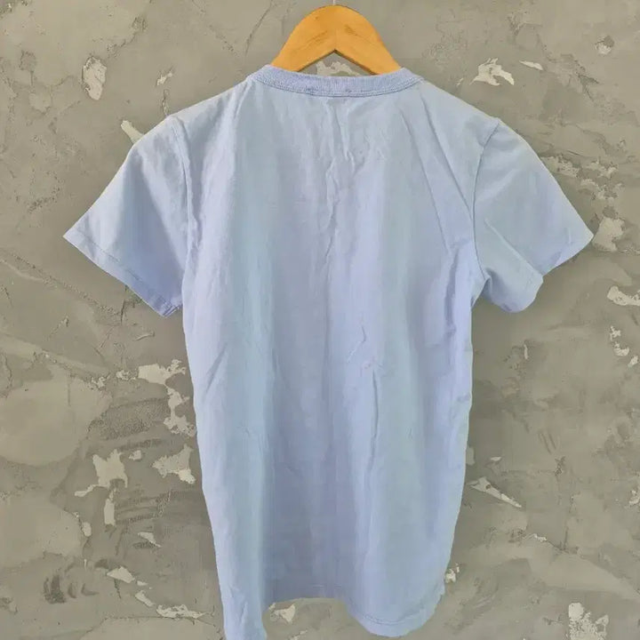 [BUNJANG] Maison Kitsuné Baby Fox Short Sleeve T-Shirt Light Blue XS / 메종키츠네 폭스 반팔 티셔츠 하늘색 xs