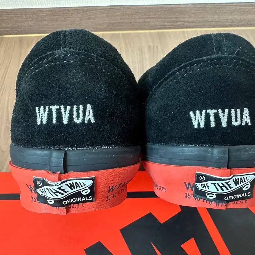 [BUNJANG] Vans Vault x WTAPS Old Skool LX Black Orange Sneakers / 반스 볼트 더블탭스 wtaps 올드스쿨 LX 블랙 오렌지 285 28.5