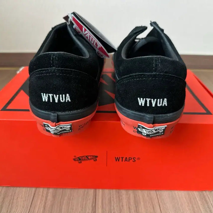 [BUNJANG] Vans Vault x WTAPS Old Skool LX Black Orange Sneakers / 반스 볼트 더블탭스 wtaps 올드스쿨 LX 블랙 오렌지 285 28.5