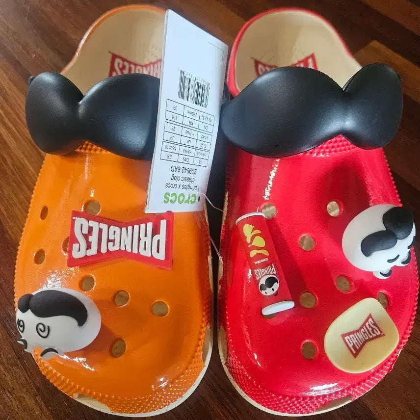 [BUNJANG] Crocs x Pringles Collaboration Clogs (M8/W10, 265mm) / 크록스  프링글스 콜라보 클로그M8W10(265)