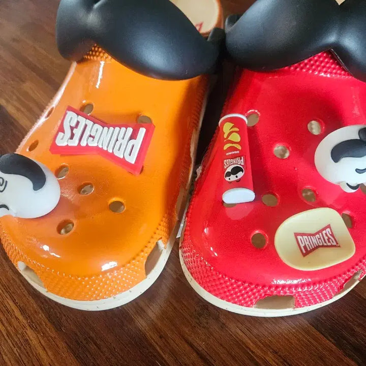 [BUNJANG] Crocs x Pringles Collaboration Clogs (M8/W10, 265mm) / 크록스  프링글스 콜라보 클로그M8W10(265)