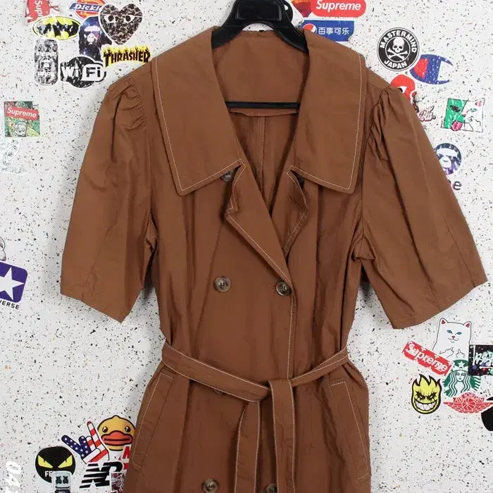 [BUNJANG] Jewelry &amp; Assembly Nylon Trench Dress / 여성66/ 쥬얼리앤어셈블리 나일론 트렌치원피스BR 36-41