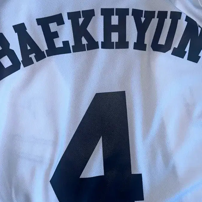 [BUNJANG] EXO Baekhyun Baseball Uniform S / 백현 엑소 야구유니폼 S