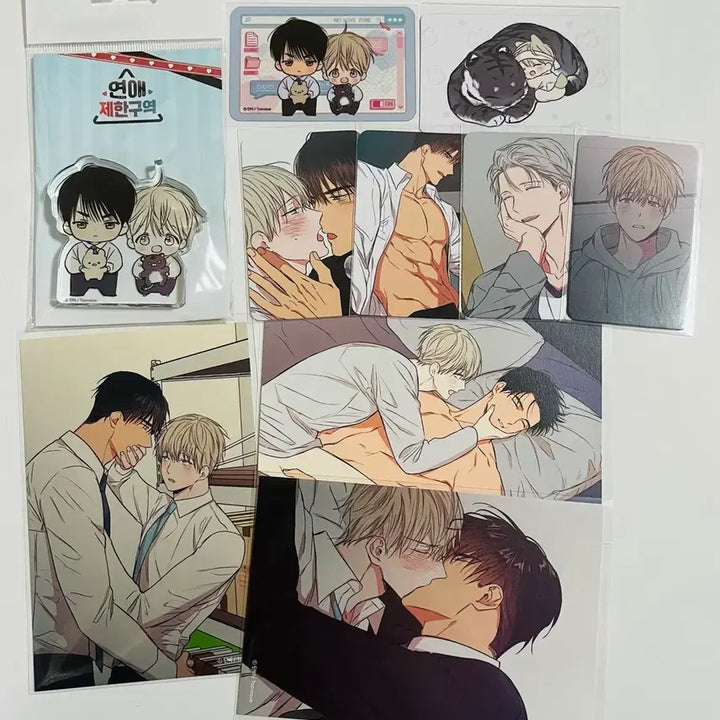 [BUNJANG] Toonique Danbi Acrylic Set / 투니크 단비작가전 연애제한구역 연제구 미니 아크릴 세트