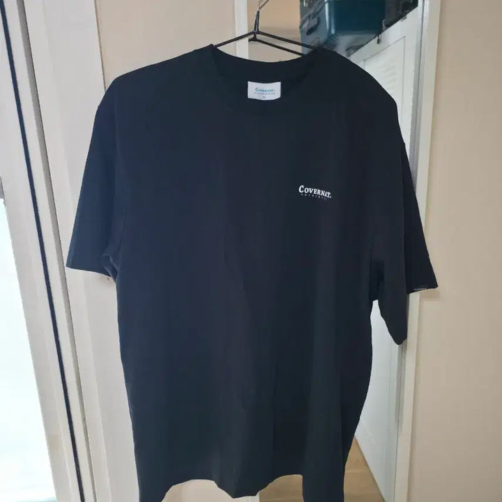 [BUNJANG] Covernat Black Short Sleeve T-shirt / 커버낫 블랙 반팔 티셔츠S