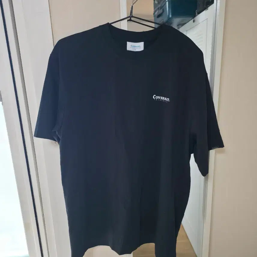 [BUNJANG] Covernat Black Short Sleeve T-shirt / 커버낫 블랙 반팔 티셔츠S