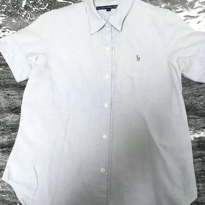 [SOLD OUT] [폴로 랄프로렌] 반팔 셔츠 하늘색 슬림핏