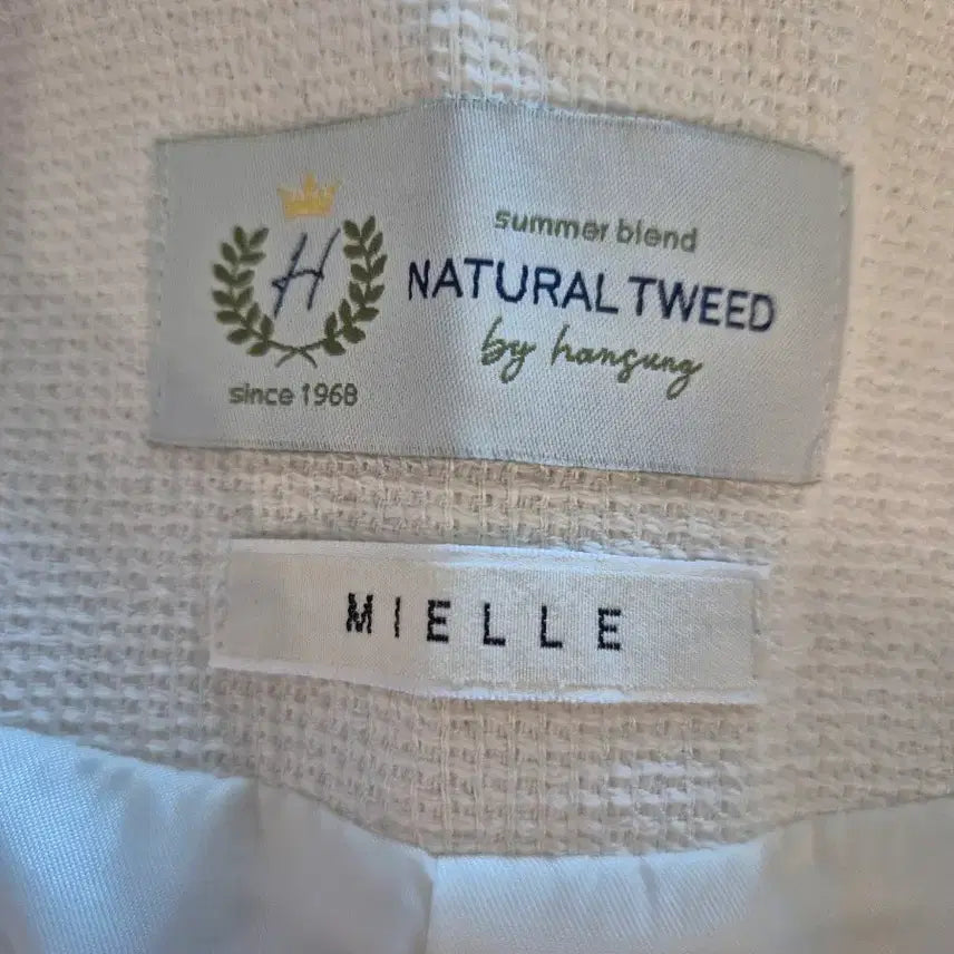 [SOLD OUT] miielle 트위드 반팔 자켓 m