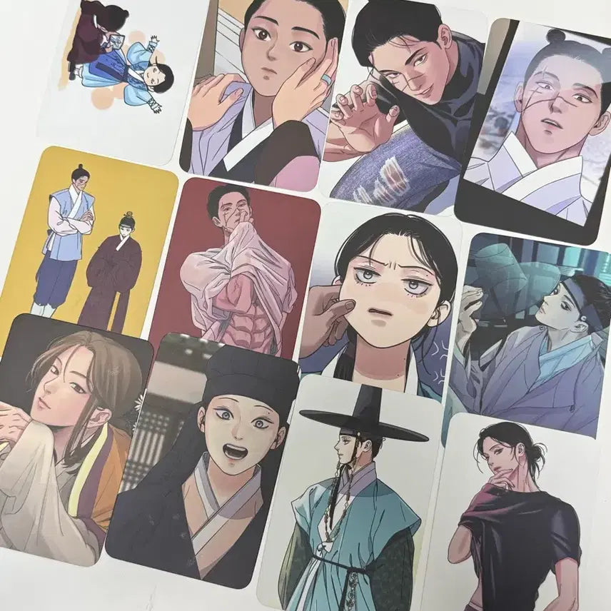 [BUNJANG] TOUNIK Kal-gwa-kkot Photocard Bundle Set / 투니크 칼과꽃 방문포카 12종 드볼