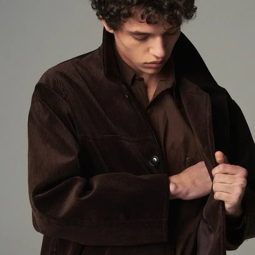 [BUNJANG] grgage Brown Corduroy Jacket / 그린게이지 grgage 브라운 코듀로이 자켓